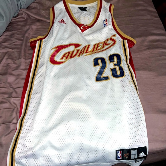 RARE LeBron James Cleveland Cavaliers jersey size large +2 length - Picture 1 of 2